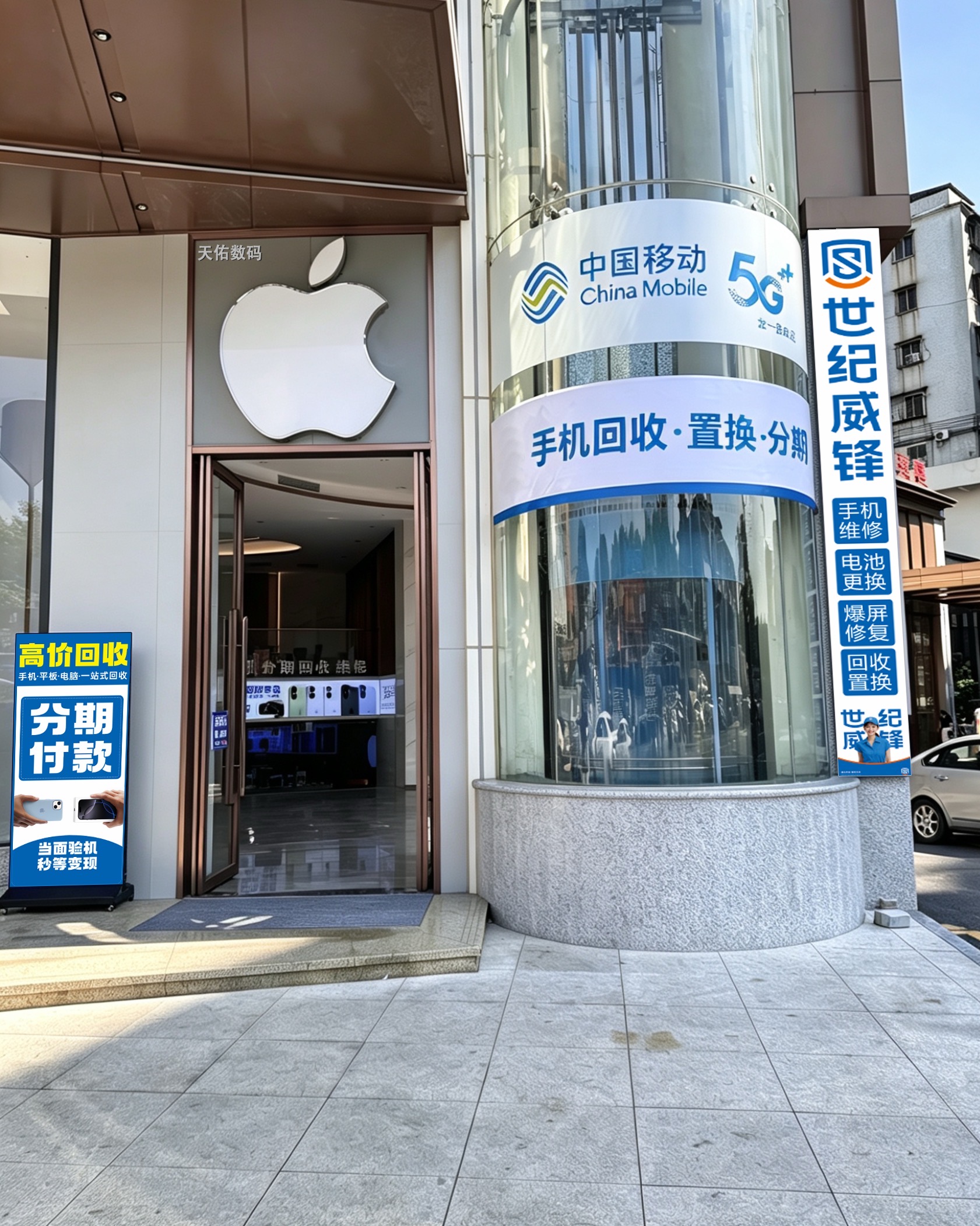天佑数码门店